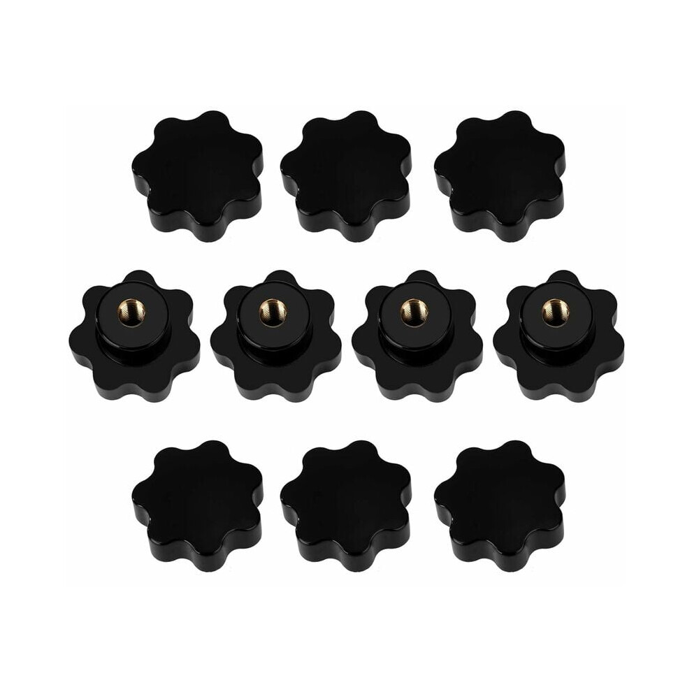 Thread Clamping Knob For Mechanical Equipment, Ergonomic Grip Screw-On Design Tightening Screw Knob For Tool-Free Removal And Corrosion Resistant 9448196412152