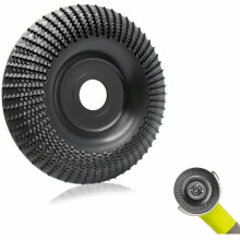 Strumento per sagomare materiali non metallici, disco abrasivo universale Sweetone per intaglio del legno, compatibile con smerigliatrici angolari da