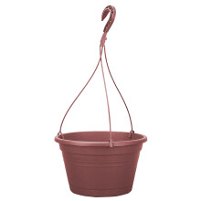 Self-Watering Hanging Planters, Balcony Space-Saving Decorative Wall Hanging Planters, Outdoor Weather-Resistant Plastic Hanging Flower Pots For Patio