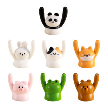 Hebende Hand Tierfotohalter Tischkartenhalter