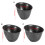 Simple Salad Bowl Lettuces Dish Practical Salad Container-17cm 5