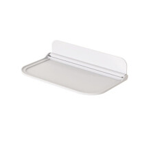 Foldable Wall Shelf Punch WallMounted Bathroom Organizer With Phone Holder Jewelry Remote Control Towel Storage Small Wall Shelf