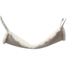 Comfortable Cat Bed Hammock Hanging Cat Hammock Bed 58x48x1 Cm White For Cats