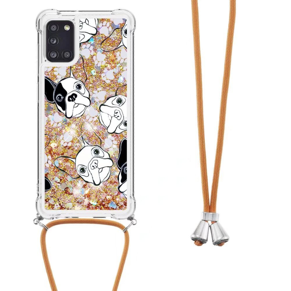 Mobile Phone Case For Samsung Galaxy A35 5G Glitter Diamond Ultra Thin Silicone Case With Strap 9382693622822