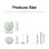 16pcs Comforter Holders for Hassles Storage Bedding- beige 3
