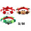 3PCS Plush Christmas Collar Comfortable Pet Collars for Cats-S 2