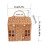 Plastic Wicker Suitcase Rattan Basket with Handle Food-Type C 4