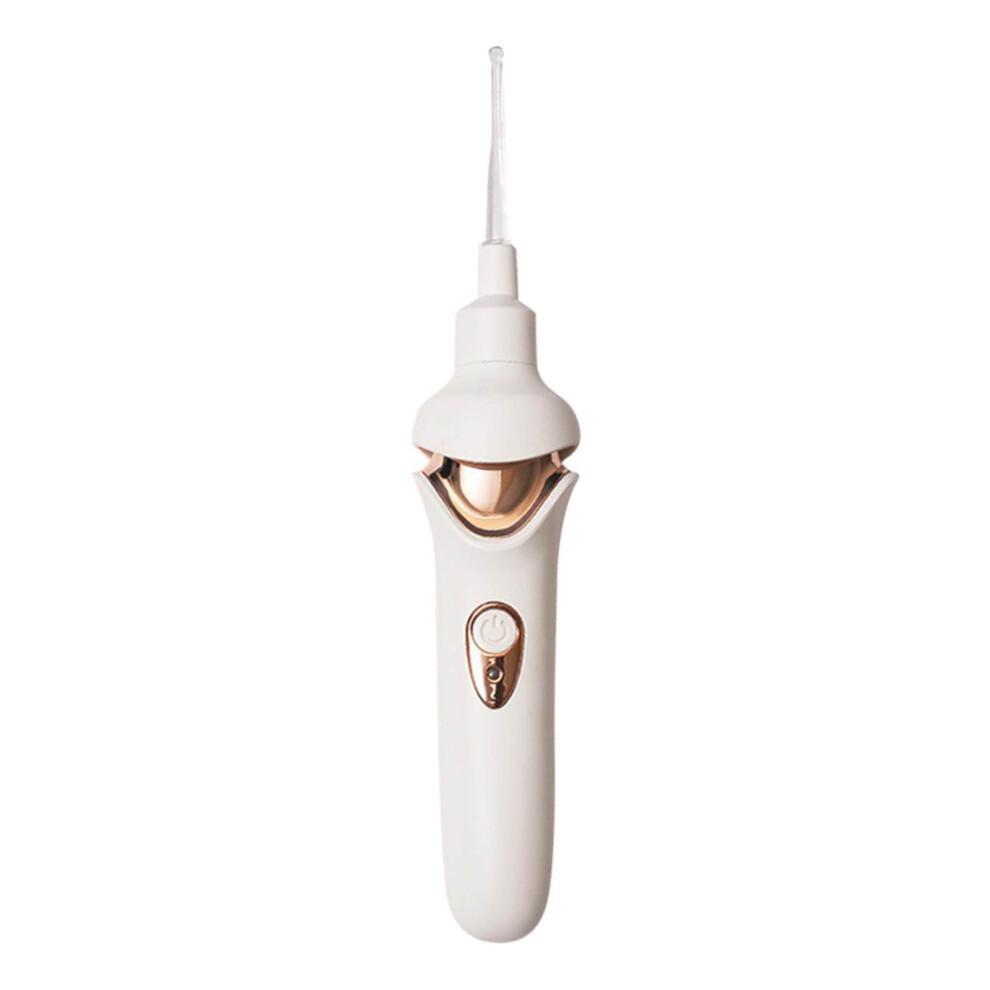 White Electric Ear Cleaner, Luminous Electric Suction Ear Spoon, Rechargeable For Children And Adults