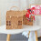Plastic Wicker Suitcase Rattan Basket with Handle Food-Type C 5