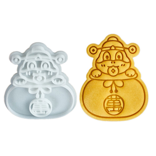 Make Unique 2025 Snake Year Cookie Embosser With-Ten thousand