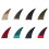 10Pieces Horn Studs Alloy Studs with Screws Shoe-silver S 3