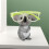 Support de lunettes d'animaux de dessin-Koala grimpant sur corde 5