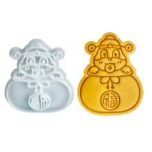 Easy To Use Fortune Bag Stamp Cookie Baking Molds For-blessing