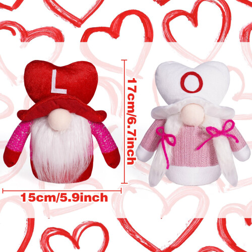 Scandinavian Styles Decorative Dolls Valentines Day Celebration 2
