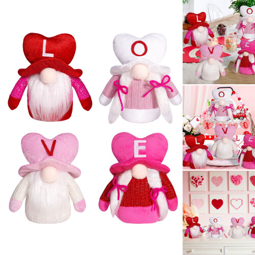 Scandinavian Styles Decorative Dolls Valentines Day Celebration 1