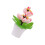 Colorful Easters Eggs Tree Branch Bonsais Decorative-Pink 1