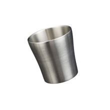 Reusable Water Cups 304Stainless Steel Outdoor Cup-Silver 200ML