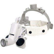 2.5x/3.5x HeadMounted Dental Loupes With 5W LED Headlight Binocular Magnifier, 320540mm Working Distance, Rechargeable