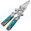 Ergonomic Folding Electrician Wire Stripper Foldable Cutter With Voltage Detectors And Testing Function Screwdriver Tool 5