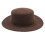 Chapeau plat polyvalent, Simple, couleur-Dessus plat 7cm sans 1