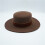 Chapeau plat polyvalent, Simple, couleur-Dessus plat 7cm sans 5