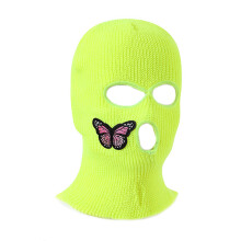 Bonnets amusants, cache-cou, chapeau multicolore pour-jaune fluo