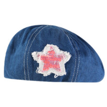 Chapeau de peintre Ă la mode avec-point rose Ă cinq pointes