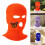 Bonnets amusants, cache-cou, chapeau multicolore pour-jaune fluo 3