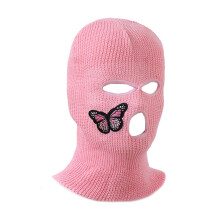 Bonnets amusants, cache-cou, chapeau multicolore pour-Rose