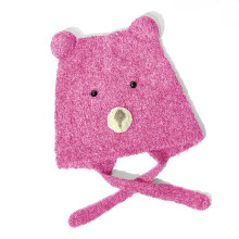 Chapeau en peluche ours à la mode, taille réglable,-rose rose