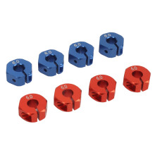 RC Radnabenadapter 8 Stück Aluminiumlegierung 12mm Sechskant für 1/10 Redcat Autos