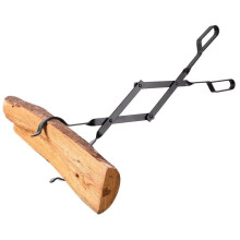 Fire Pit Tongs For Grill Camping Fires Clamp Clip Log Grabber Fireplace Tongs
