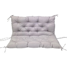 Waterproof Garden Bench Seat Cover Light Grey 100 X 100 X 10 cm Fits Benches And Hollywood Swings Indoor Outdoor Use