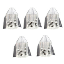 5Pcs Fishing Line Rattles Ringing Beads Attractor For Outdoor Fishing Multifunctional Fishing Attractor