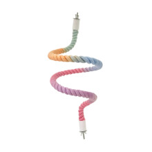 Bird Rope Perch Parakeet Cage Toy Budgie Lovebirds Natural Cotton Rope Cage Accessory