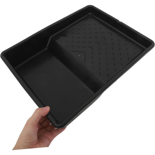 Plastic paint tray for paint roller  Durable with smooth surface for dipping brushes. Longlasting solution. 1