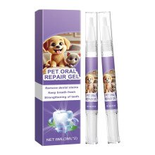Dog dental  gel, dog cleaning stick, 2 x dog teeth cleaning gel, natural dog teeth cleaning gel