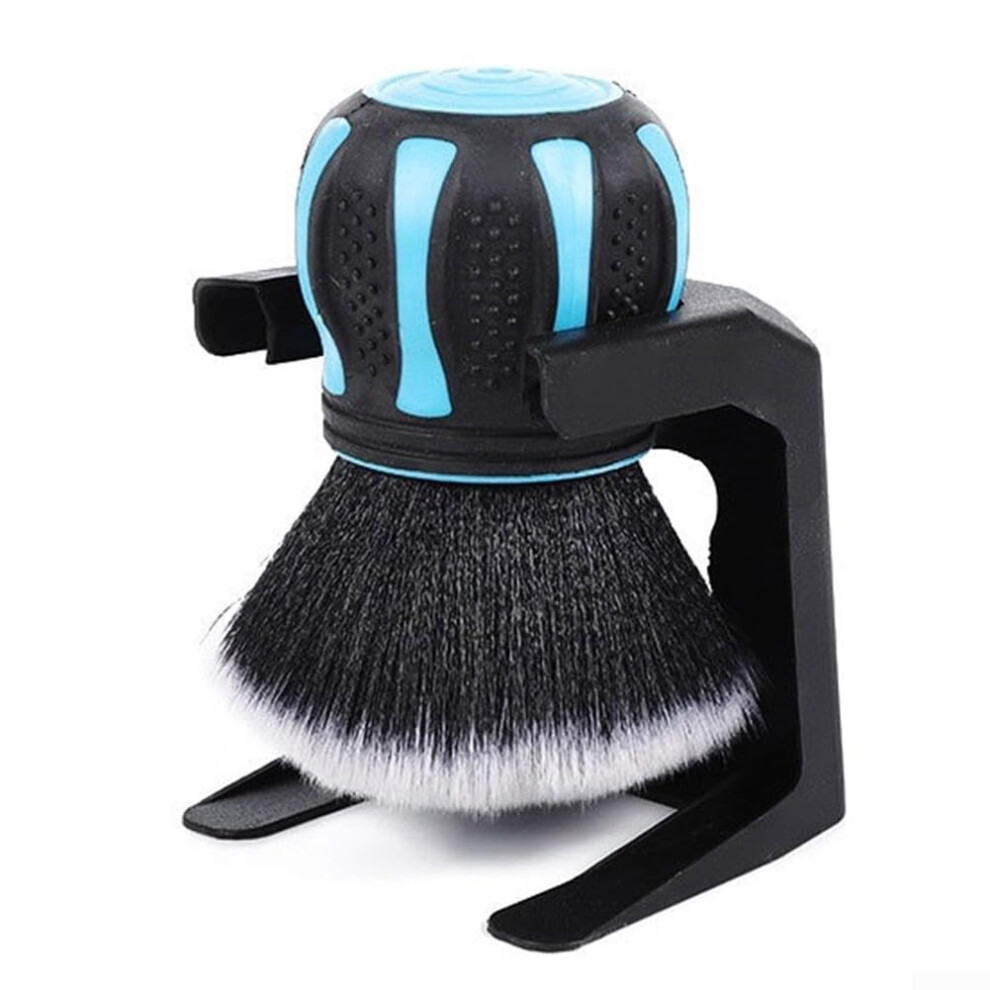 Detailing Brushes For Automotive Interiors Ergonomic Handle Interior Cleaning Brush Blue 9412369100504