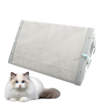 Cat Window Shelf Mesh Fabric Window Perch With Suction Cups For Indoor Cats Balcony And Living Room
