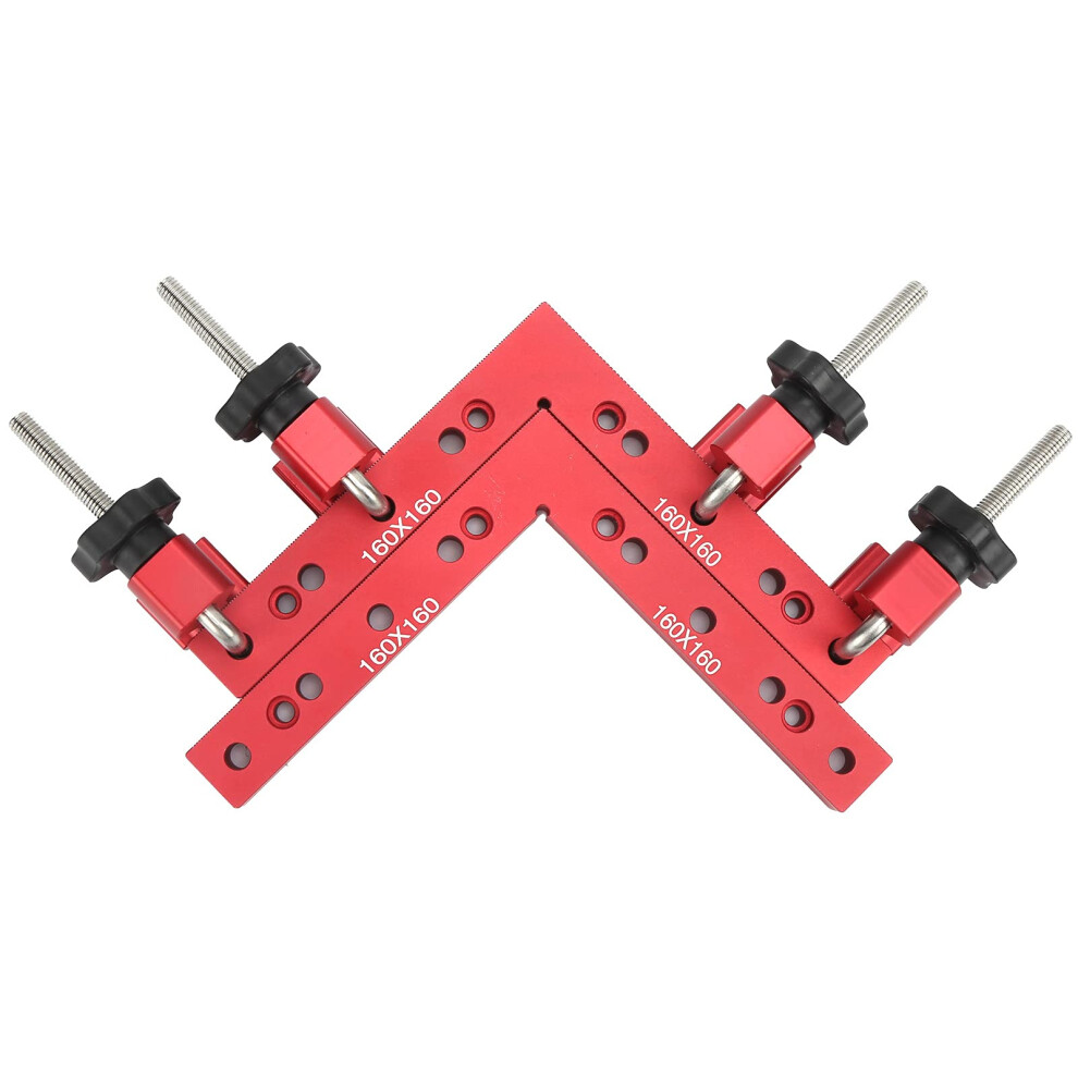 90Degree Angle Measuring Tool For Picture Frames, Woodworking, Carpenters Aluminum Alloy Square Ruler 9365049834100