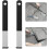 2 Piece Paving Stone Puller with Joint Scraper and Gripper Slots  Galvanised  8.9' 2