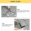 2 Piece Paving Stone Puller with Joint Scraper and Gripper Slots  Galvanised  8.9' 4