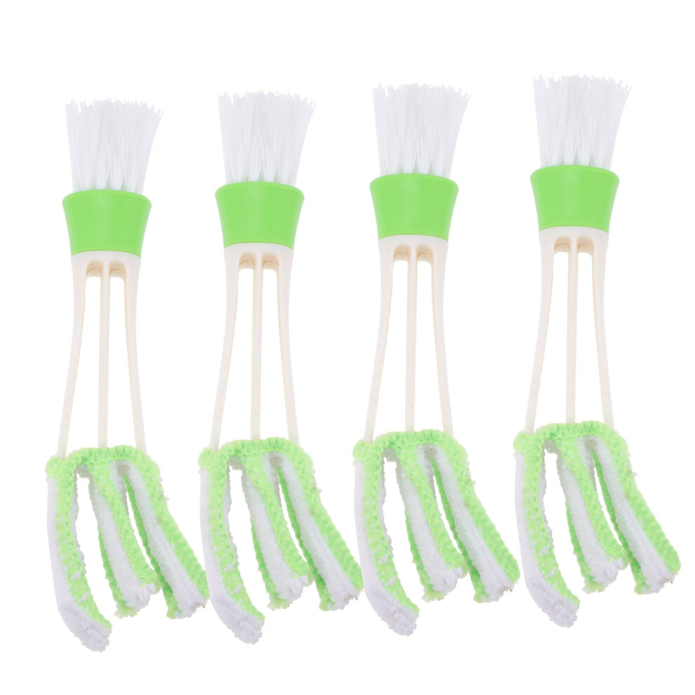 Car Air Vent Cleaner Brush 4Pcs Set Soft Bristles For Dashboard And Vents Cleaning, Stain Removal 9412369100887