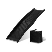 Foldable Dog Ramp Portable Pet Ramp 42x40cm Black