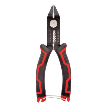 6.5Inch Multifunctional Wire Stripping Pliers Cable Cutter Crimper For Electricians Tool Ergonomic Handle