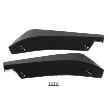 Bil bakre stötfångare diffusor fena spoilerskydd Uni Fitment Reptålighet Dur Construction Stötdämpning Högkvalitativ ABS matta Exteriör bil