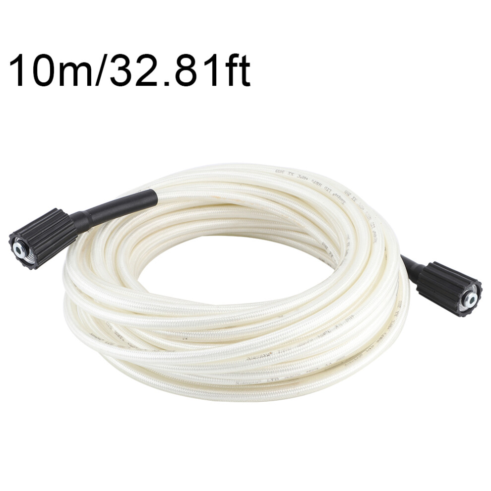 Uni Pressure Washer Hose For M22 Fittings, Leak Proof Kink Resistant Braided Steel Wire Reinforced Up To 4000 PSI Weather Resistant Long Lasting For