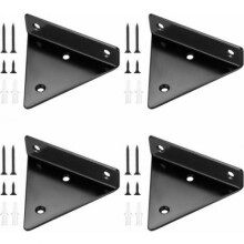 Cold Rolled Steel Corner Brace Brackets, Reinforcement Angle For Furniture Connector In Living Rooms And Balconies, Corrosion Resistant, Premium Mater