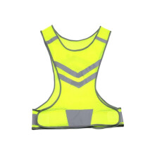 HiVis Vest,  Visibility Running Gear Belt for Men and Women, Outdoor Sports Vest, Reflective Vest YellowM