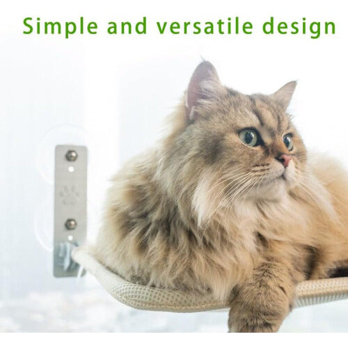 Foldable Cat Hammock Window Bed Cat Window Perch With Strong Suction Cups Sunny Window Seat 2